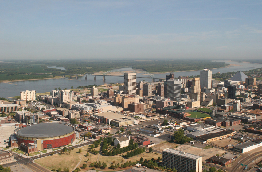 Memphis City with Forum